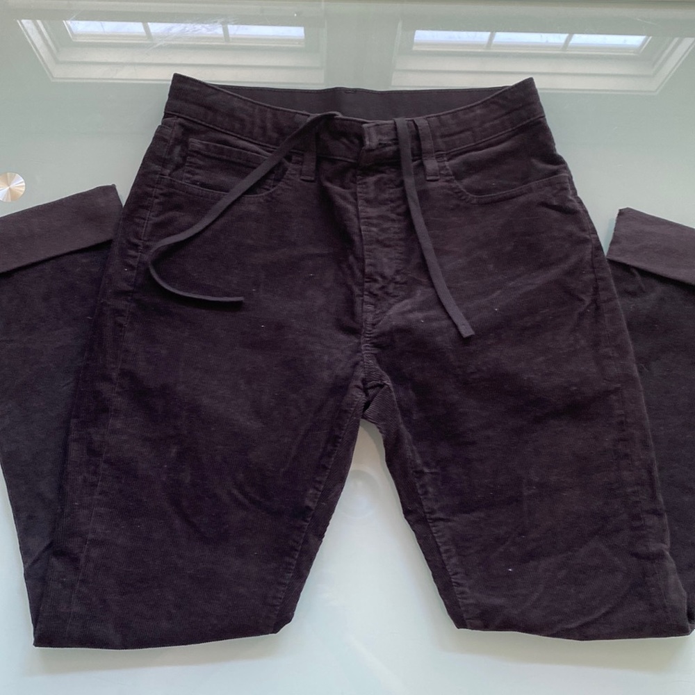 Uniqlo men s corduroy pants black